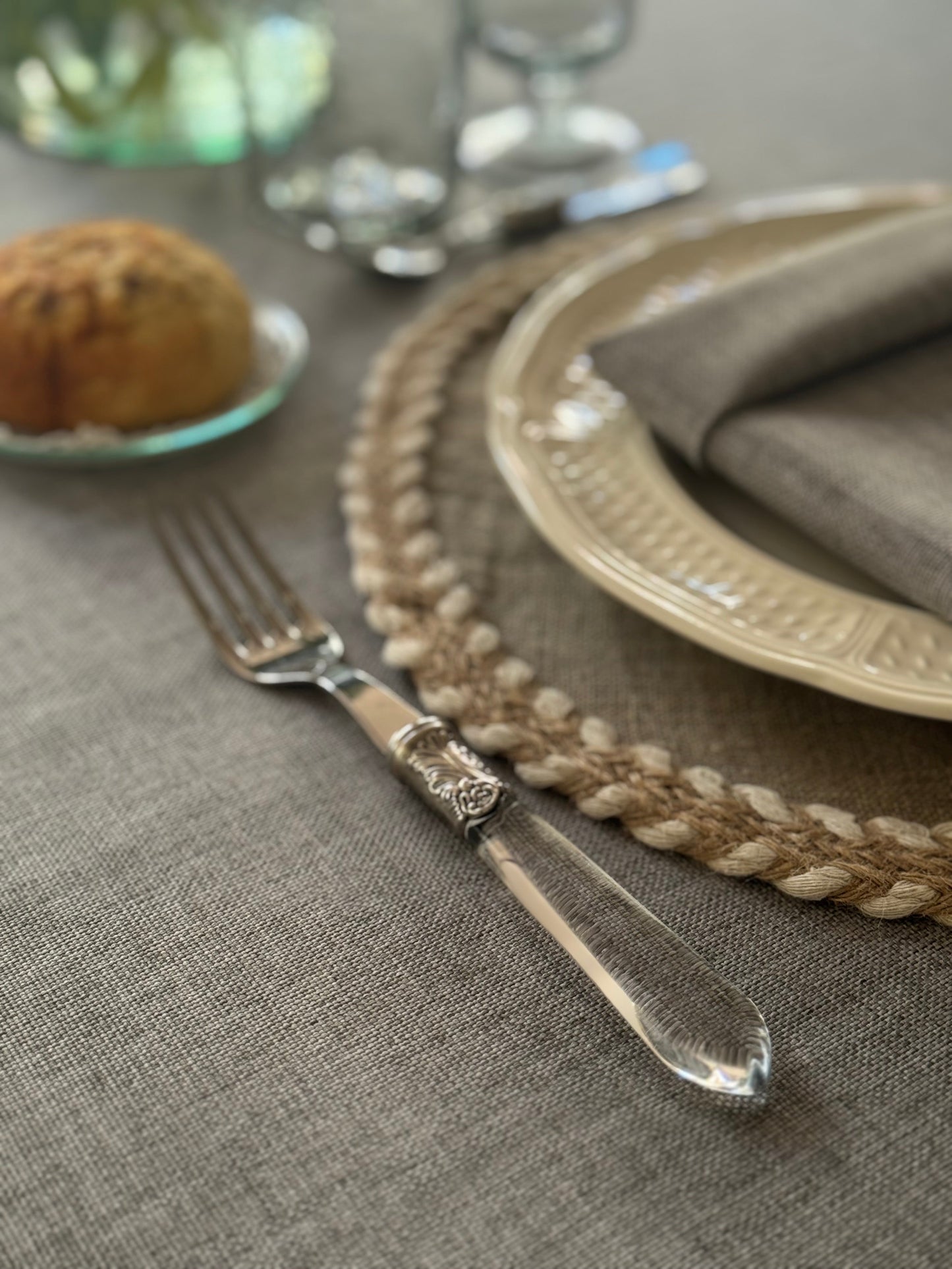 'Kairo Grey' Tablecloth