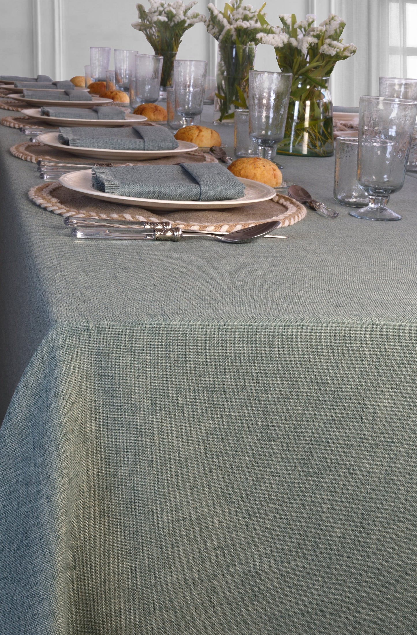 'Kairo Aqua Green' Tablecloth