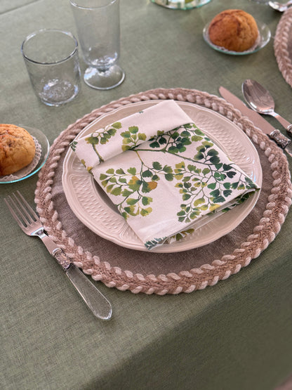 'Kairo Light Green' Tablecloth