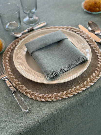 'Kairo Aqua Green' Tablecloth