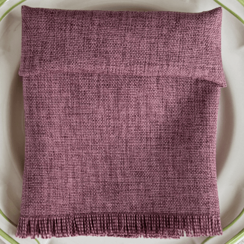 'Kairo Dark Mauve' Napkin